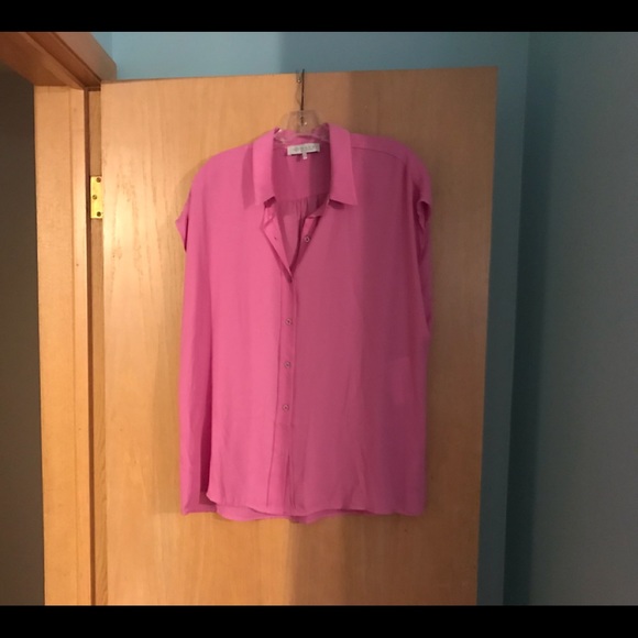 Pink Silk Blouse size XL - Picture 1 of 1